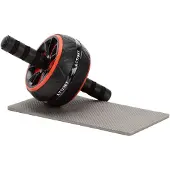 Springos ACTIGET Bauchmuskel-Trainingsrad Ab Roller Wheel + Trainingsmatte Fitness