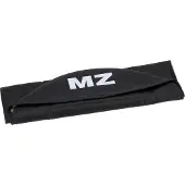 FEZ Fahrzeugteile Sitzbezug strukturiert, schwarz mit MZ-Schriftzug - für MZ TS125, TS150
