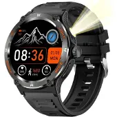 COFI HD AMOLED Bildschirm Smartwatch - Schwarz