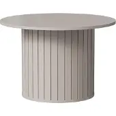 EURO-MEBLE Runder Couchtisch ZANTE ZA7 70 cm Sofatisch, Kaffeetisch [Cashmiere]