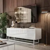 Lookway TV-Schrank COLGANTE 150 mit weiß Gestell