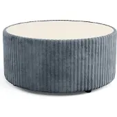 Masseno Polster-Couchtisch LINEO 89 cm Kaffetisch für Wohnzimmer Sofatisch Wohnzimmertisch Grau