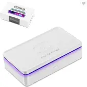 Secutek Kabelloses QI-Ladegerät mit Sterilisator für Mobiltelefone