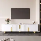 SOFTWEARY Lowboard, Breite 180 cm, TV-Schrank, Fernsehtisch, Fernsehschrank, Wohnzimmer, stehend