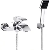 OEM Badarmatur, Messingkonstruktion, zeitgemäßes Design, Chrome B