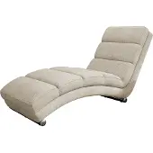 Mirjan 24 Sessel Holiday Premium, Stilvoll Liegesessel mit verchromte Füße, Design Relaxliege (Farbe: Fragola 20)
