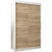 MEBLE KRYSPOL Kleiderschrank, Schiebetürenschrank Schlafzimmer, Schrank TOKYO 120 cm