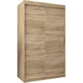MEBLE KRYSPOL Kleiderschrank, Schiebetürenschrank Schlafzimmer, Schrank TOKYO 120 cm