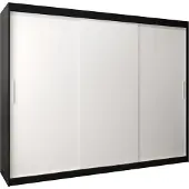 MEBLE KRYSPOL Kleiderschrank, Schiebetürenschrank Schlafzimmer, Schrank TOKYO 250 cm