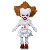 Northix Pennywise Plüschtier 30 cm - Gruselige Clownpuppe für Sammler