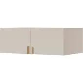 Mzm24 Aufsatz für Schrank Napoli 2D 100 Kaschmir (schwarzer oder goldener Griff)