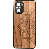 BeWooden Holzhülle für Xiaomi Redmi Note 10 / 10s Mandala Apfelbaum