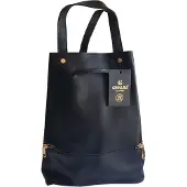 Markenlos Damen Rücksack Tasche Schwarz Shopper Neu G-27