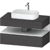 Duravit Waschtischunterschrank Qatego 100x55x60cm, w m/Gr m, Pl, 1 Schubkast.