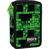 BackUp Dreifach-Federmäppchen mit Zubehör, für Jungen, Game Green, , Derform