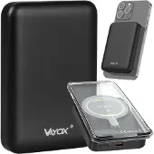 Vayox Powerbank VA0342 | 10000 mAh | USB-C / USB-C + Magsafe | Schwarz