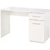 Halmar Schreibtisch Lima B1 - weißer Glanz