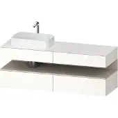 Duravit QA4777083220000 QTG KWTU WH Ek. 1600x550x600 Wß Hgl.