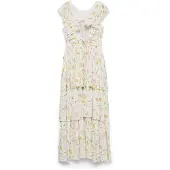 Vero Moda Maxikleid "VMESTELLA SL MAXI DRESS EXP" Viskosemischung