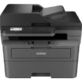 Brother Multifunktions-Laserdrucker, MFC-L2860DWE, Monochrom, 4-in-1, Duplex, Ethernet, WLAN, 34 ppm, 50-Blatt-ADF
