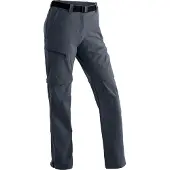 Maier Sports 1100000002199 "Nata", Damen, Gr. 34, Normalgrößen, grau, 90% Polyamid, 10% Elasthan, Hosen 1100000002199, Damen Zip-Off Wanderhose, atmungsaktive Trekkinghose, Regular Fit