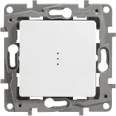 Legrand 664716 Niloe Wechselschalter Kontroll ohne Spreizkralle Farbe: Ultraweiß