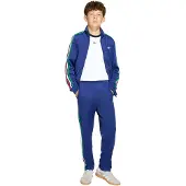 Adidas Sporthose ORIGINALS "FIREBIRD", Kinder, Gr. 128, N-Gr, blau (victory blau, light football gold,), Obermaterial: 100% Polyester, Hosen Sporthose