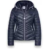 District Übergangsjacke Magnolia (mit Kapuze, wasserabweisend) navyblau Damen