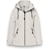 District Übergangsjacke Cosmos (mit Kapuze, wasserabweisend) sandbraun Damen