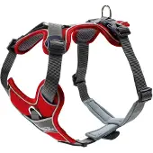 Hunter Geschirr Divo Rot/Grau XS