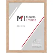 MendeFrames Bilderahmen Massivholz Eiche 15x21 cm Klarglas H430