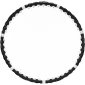 Springos ACTIGET Hula-Hoop Reifen 92 cm – mit Massage-Noppen, zusammenklappbar, Schwarz