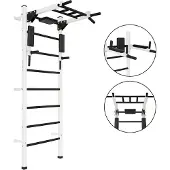 Monkey-gym Sprossenwand für Zuhause für Erwachsene Profi-Gymnastikleiter - weiß