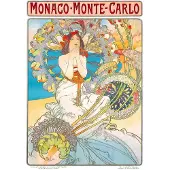 Enjoy Puzzle Puzzle, 1000 Teile, Enjoy – Alfons Mucha: Monaco Monte-Carlo