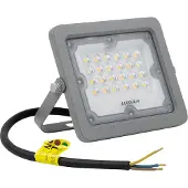 Luxula LED Fluter 20 W 4000 K neutralweiß grau IP65