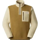 The North Face - Yumiori 1/4 Zip - Fleecepullover Gr XXL beige