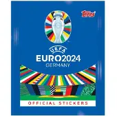 Topps UEFA EURO 2024 Sticker Collection Display (100)