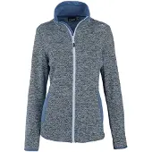 CMP Damen Fleecejacke mit Knit Tech Jacquard blau 42