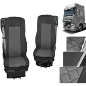 PRO-GROUP LKW Schonbezüge Sitzbezüge Für DAF XF 106 Schwarz/Grau