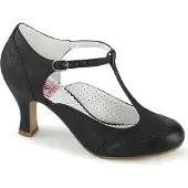 Pin Up Couture FLAPPER-26 Damen Pumps von , Schwarz , EU 42, US 12