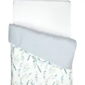 Sevira Kids Bettbezug Eucalyptus - 80x120 cm - Grau | by