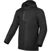 Macna Paladyn wasserdichte beheizbare Motorrad Textiljacke, schwarz, 2XL