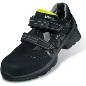 Uvex 1 Sicherheitsschuh Sandalen S1, schwarz/gelb schwarz/gelb 40 - 6560940 - schwarz/gelb
