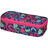 Spirit Schüler Etui Federmäppchen MY BAG 59 1-Zipper Herzen