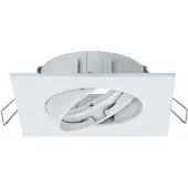 Paulmann 3er Spot-Set Premium Einbauleuchten Quadro schwenkbar 51mm Weiß matt