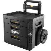 Toughbuilt STACKTECH rollbare Werkzeug Box abschliessbar mit 3 Schubladen ( TB-B1-D-R93 )