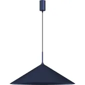 Eko-Light Hängeleuchte Capital, blau, 1-flammig, Ø 60 cm, GX53