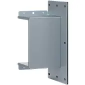 Hager FWKP100150WVERZ Wandanschlußstück 100x150 mm verzinkt
