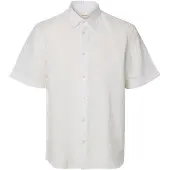Selected Regclaus Clay Linen Kurzarmhemd