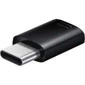 Samsung Datentransferadapter - 1 x Typ-C Stecker USB - 1 x Buchse Micro USB - Schwarz